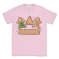 Bubblegum Pink gingerbread christmas Classic Tee - MaliasSmallBusiness