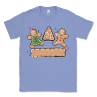 Colony Blue gingerbread christmas Classic Tee - MaliasSmallBusiness