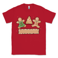 Red gingerbread christmas Classic Tee - MaliasSmallBusiness