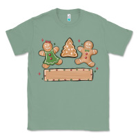 Sage gingerbread christmas Classic Tee - MaliasSmallBusiness