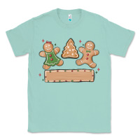 Seafoam gingerbread christmas Classic Tee - MaliasSmallBusiness
