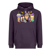 Plum easter day coffee cups Heavyweight Hoodie - Zillion Design Studio