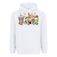 White easter day coffee cups Heavyweight Hoodie - Zillion Design Studio