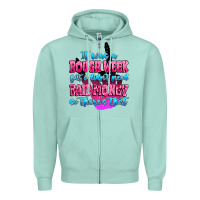 Seafoam it was rough week but i didn't need bail money so Zipper Hoodie - MaliasSmallBusiness