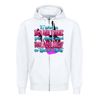 White it was rough week but i didn't need bail money so Zipper Hoodie - MaliasSmallBusiness