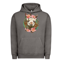 Pigment Tornado western llama and roses Urban Hoodie - LillyAllenDesigns
