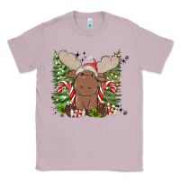 Lilac christmas reindeer Classic Tee - MaliasSmallBusiness