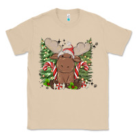 Mushroom christmas reindeer Classic Tee - MaliasSmallBusiness