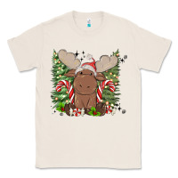 Natural christmas reindeer Classic Tee - MaliasSmallBusiness