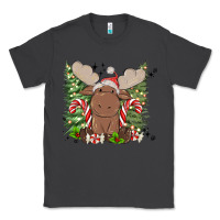 Smoke christmas reindeer Classic Tee - MaliasSmallBusiness