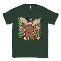 Sports Green christmas reindeer Classic Tee - MaliasSmallBusiness