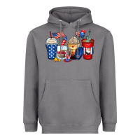 Storm 4th of july coffee cups Heavyweight Hoodie - Zillion Design Studio