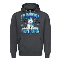 Smoke i'm having a meltdown Zipper Hoodie - MaliasSmallBusiness