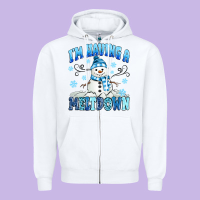 Zipper Hoodie i'm having a meltdown