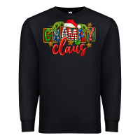 Black Christmas grampy claus Premium Sweatshirt - FaDigitalArtStudio