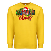 Lemon Christmas grampy claus Premium Sweatshirt - FaDigitalArtStudio
