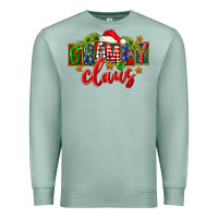 Seafoam Christmas grampy claus Premium Sweatshirt - FaDigitalArtStudio