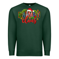 Sports Green Christmas grampy claus Premium Sweatshirt - FaDigitalArtStudio