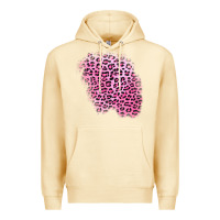 Pina Colada pink leopard patch Premium Hoodie - AdoDesignShop