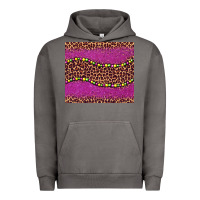 Pigment Tornado mardi gras  leopard pink glitter bead Urban Hoodie - BarkalooDesign