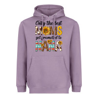 Lavender only the best moms get promoted to nana Heavyweight Hoodie - texasbilliewilder