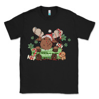 Black christmas reindeer Classic Tee - MaliasSmallBusiness