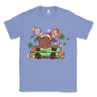 Colony Blue christmas reindeer Classic Tee - MaliasSmallBusiness