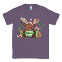 Lavender christmas reindeer Classic Tee - MaliasSmallBusiness