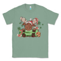 Sage christmas reindeer Classic Tee - MaliasSmallBusiness