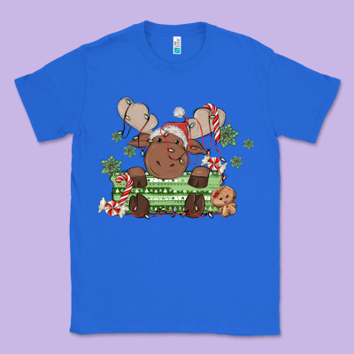 Classic Tee christmas reindeer