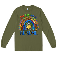 Army Green different is ausome Long Sleeve Tee - BarkalooDesign