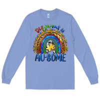 Colony Blue different is ausome Long Sleeve Tee - BarkalooDesign