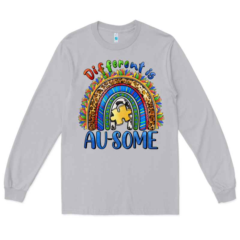 Different Is Ausome Long Sleeve Tee by BarkalooDesign | Teevron