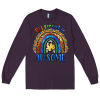 Plum different is ausome Long Sleeve Tee - BarkalooDesign