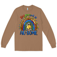 Toasted Coconut different is ausome Long Sleeve Tee - BarkalooDesign
