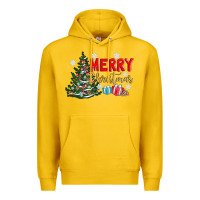 Lemon merry christmas tree Premium Hoodie - AdoDesignShop