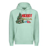 Seafoam merry christmas tree Premium Hoodie - AdoDesignShop