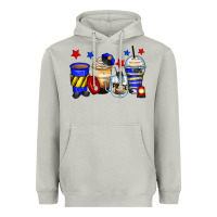 Moon Dust police coffee cups Heavyweight Hoodie - Zillion Design Studio