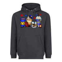 Smoke police coffee cups Heavyweight Hoodie - Zillion Design Studio