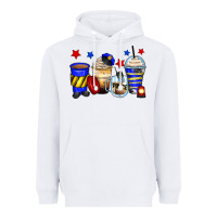 White police coffee cups Heavyweight Hoodie - Zillion Design Studio