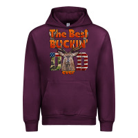 Mauve Wine The Best Bucking Dad Ever Urban Hoodie - LillyAllenDesigns