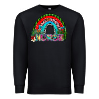 Black nurse Premium Sweatshirt - SublimationCraftShop