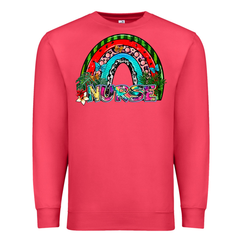 Nurse Premium Sweatshirt by SublimationCraftShop | Teevron