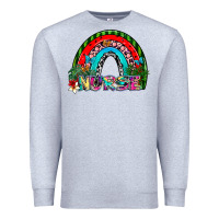 Heather Grey nurse Premium Sweatshirt - SublimationCraftShop