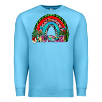 Ocean Blue nurse Premium Sweatshirt - SublimationCraftShop
