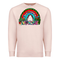 Pale Pink nurse Premium Sweatshirt - SublimationCraftShop