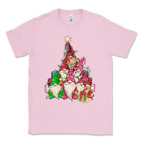 Bubblegum Pink christmas tree Classic Tee - MaliasSmallBusiness
