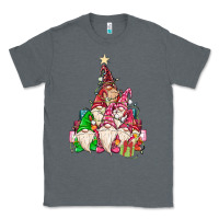 Charcoal Heather christmas tree Classic Tee - MaliasSmallBusiness