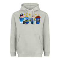 Moon Dust police coffee cups Heavyweight Hoodie - texasbilliewilder