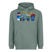 Sage police coffee cups Heavyweight Hoodie - texasbilliewilder